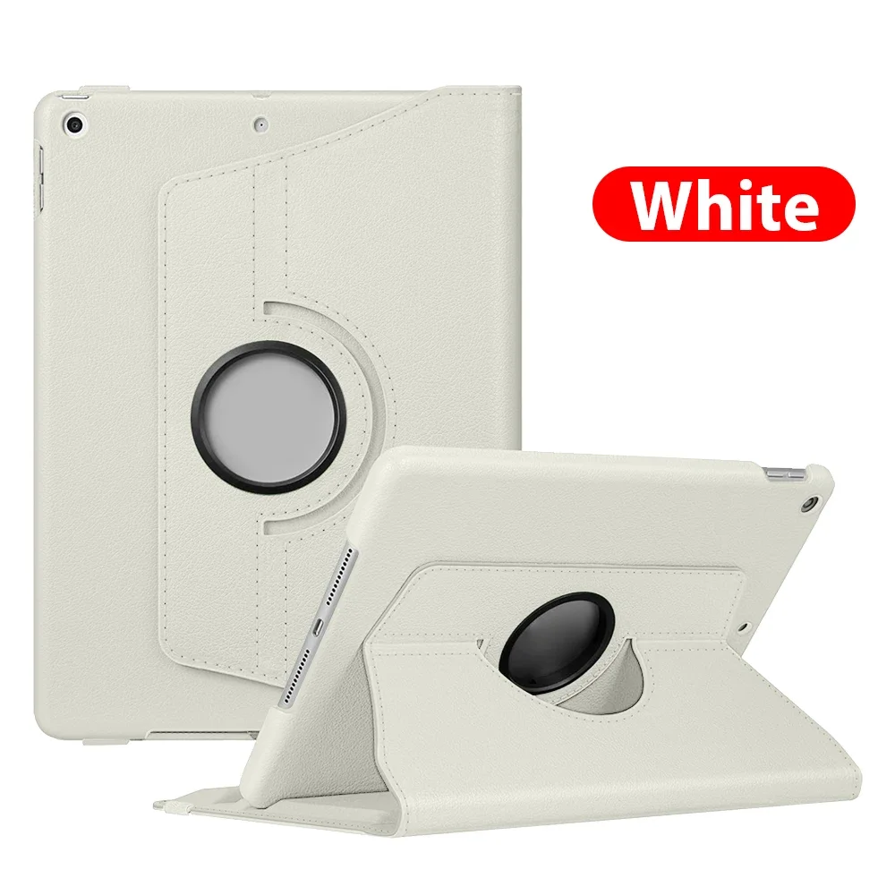 Para iPad Pro 11 12,9 12 9 2022 Air 4 5 Funda para iPad 10th 10,9 Generación 10,2 7th 8th 9th accesorios de cubierta con soporte giratorio: Trece / Transparente