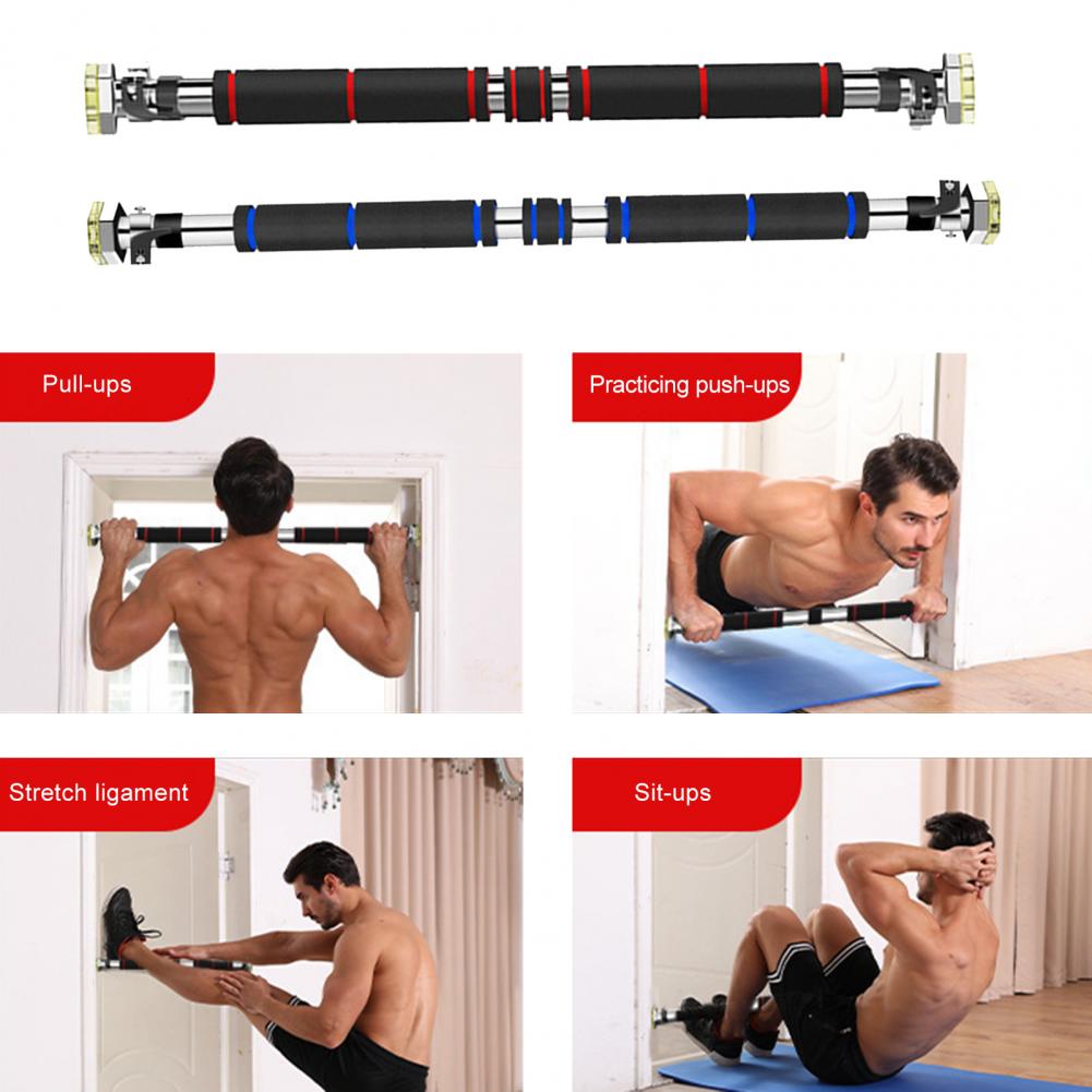 Pull Up Bar Punch Free Double-locked Limb Muscle Strength Upper Body Workout Bar for Door Frame