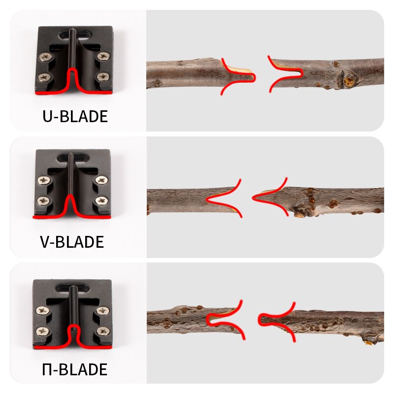 Multifunction Gardening Tools Grafting Shears Pruner Orchard Vaccination Cutting Knife Fruit Tree Bud Cutter Plant Graft Scissor