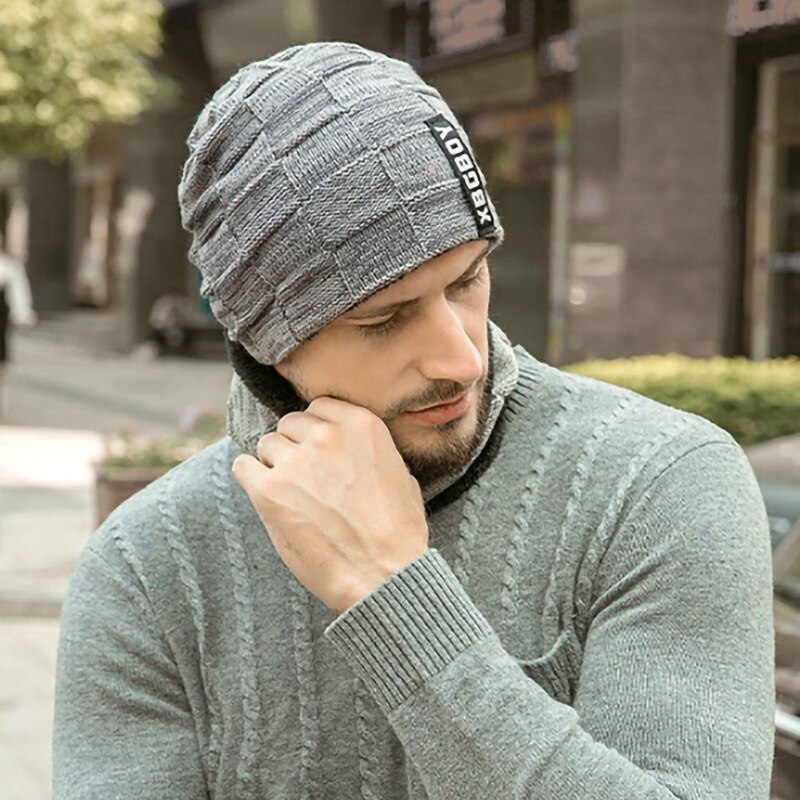 Winter Mutsen Mannen Gebreide Muts Caps Beany Masker Gorras Motorkap Warme Baggy Winter Hoeden Voor Mannen Vrouwen Skullies Mutsen Hoeden