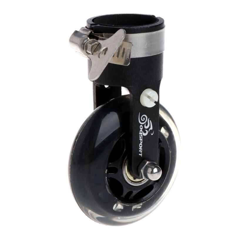 Roue Auxiliaire En Alliage D'Aluminium Pour Vélos Pliants De 33 9 Mm Aide Rouleau Pliable Haute R Sistance Poids L Ger Solide