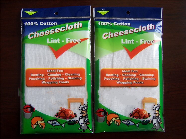 1.5 meter vit bomullsgas musselin cheesecloth tyg smör ost wrap tyg köksredskap ost rivjärn hem verktyg