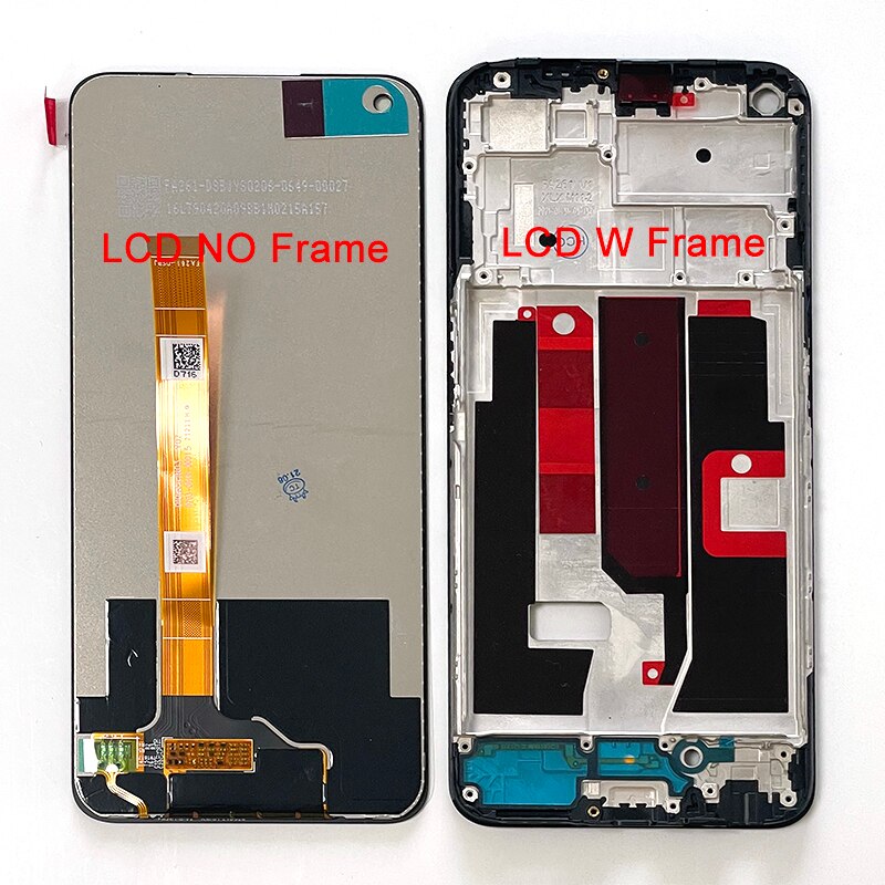 6.5 &quot Voor Oppo A54 5G Lcd-scherm Frame Touch Panel Digitizer Voor Oppo Een 54 5G CPH2195 Display Vervanging