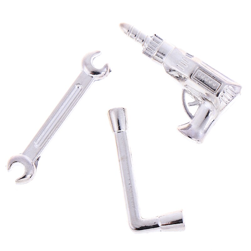 Vendita calda 1impostato 1/12 Dollhouse Miniatura della Mobilia Della Lega di Strumento di Riparazione Modello Giochi Di Imitazione classico Giocattoli per i bambini i Bambini