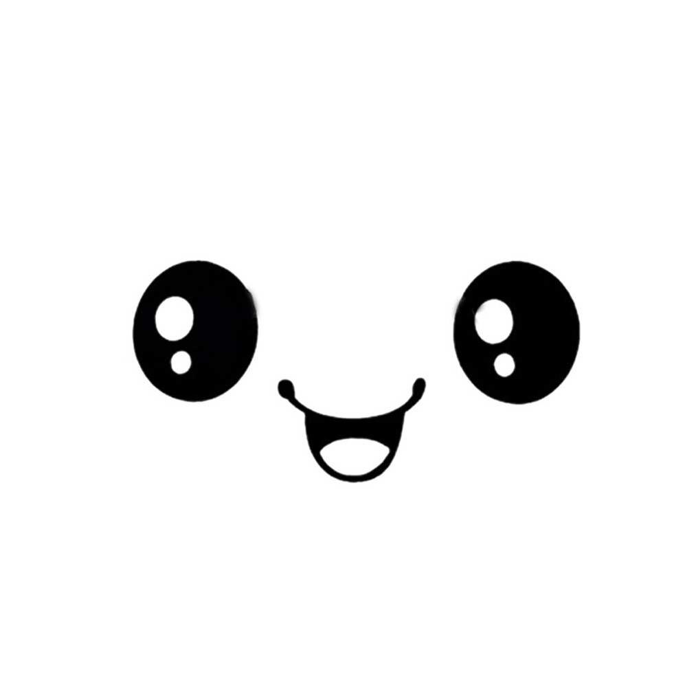 Leuke Smiley Gezicht wc stickers voor Badkamer kast decoratie Schilderen happy home decor Muur Sticker Muurschilderingen Decals