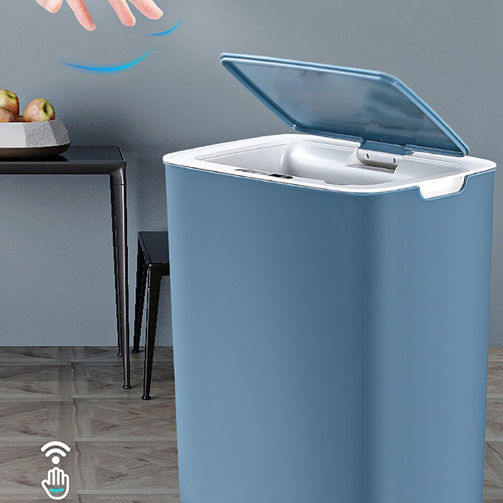 14l automatiska soptunnor smarta sensorer intelligent induktion elektrisk soptunna förvaring smart kickfat
