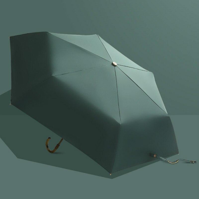 Luksus ultralet paraply automatisk solparaply regn kvinder anti uv parasol folde klare paraplyer enkel