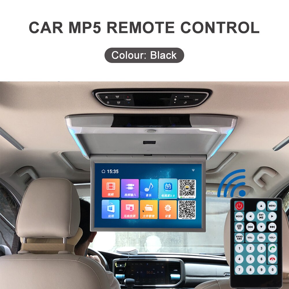 Car MP5 Intelligent Remote Control Simple Convenient Copy Operation 27 Buttons Switch Simple Convenient Copy Operation