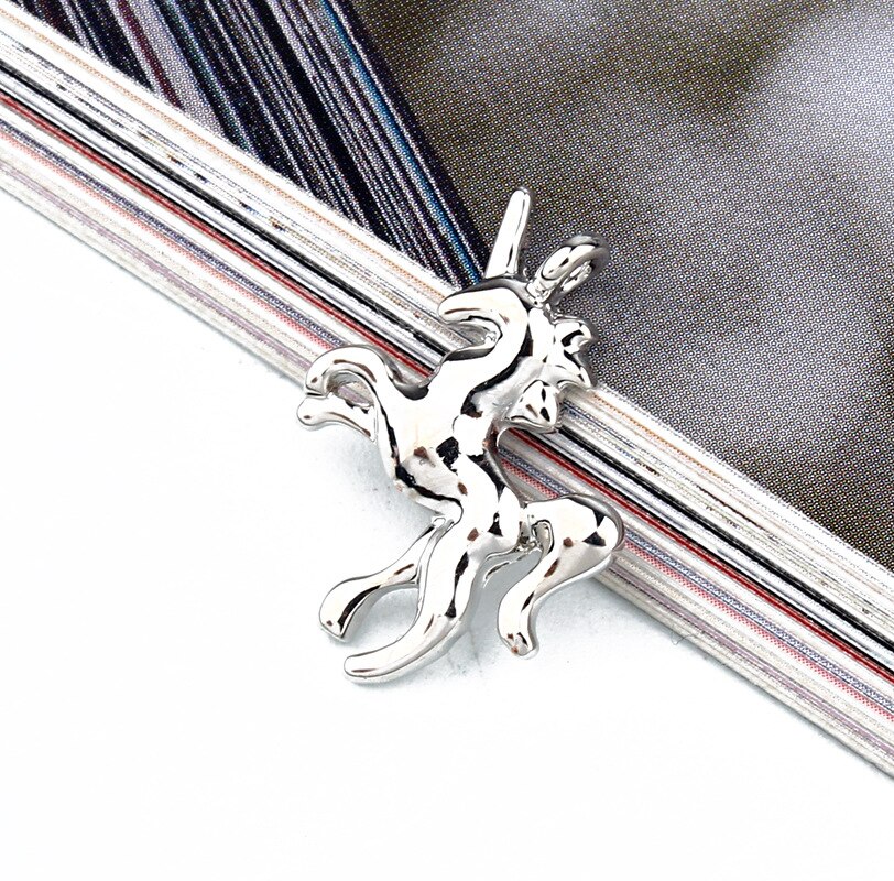 10pcs European Leopard Unicorn Earring Alloy Charms Connector Findings Punk Necklace Bracelet Keychain Jewelry Make