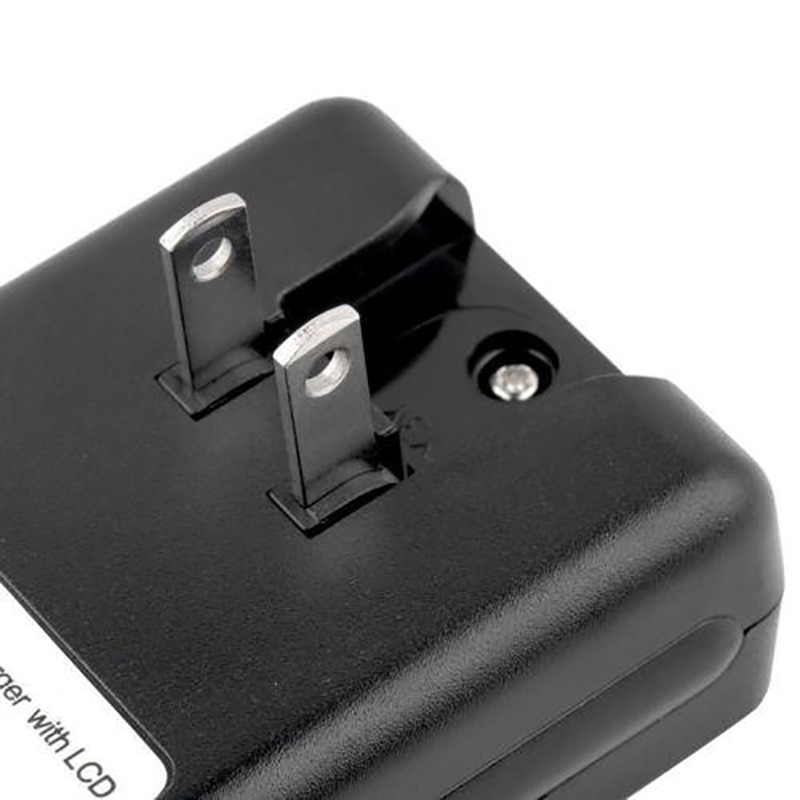 Mobil universell batterilader lcd indikatorskjerm til mobiltelefoner usb-havn