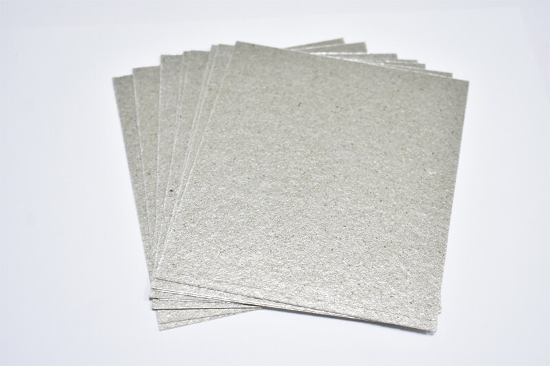Placas de mica para horno microondas Midea / Glanz / LG/Panasonic, 12x14cm, 5 unidades