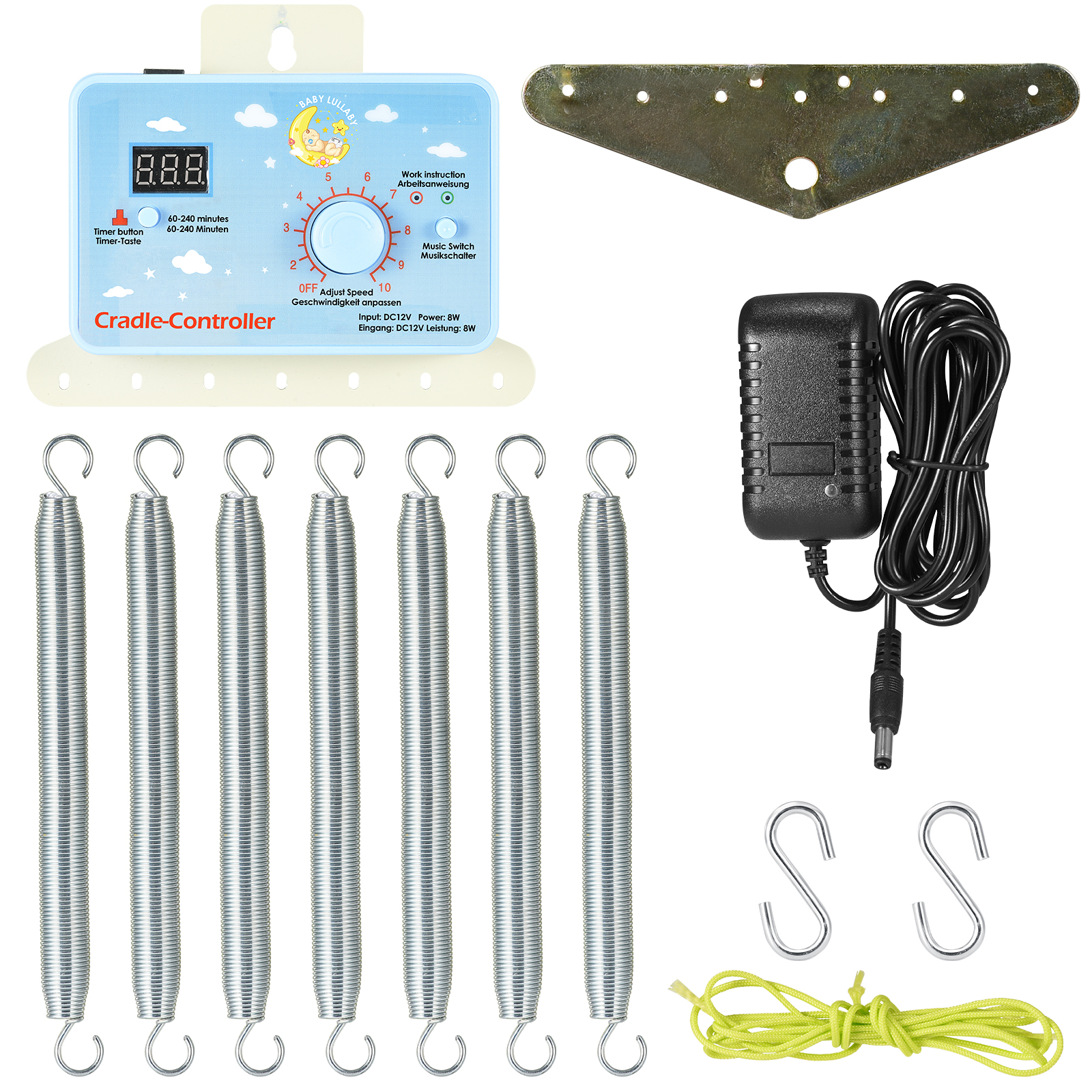 1 Set Electric Baby Swing Controller Baby Bouncer Cradle Driver Timing Function 12W Hanging Basket up and down controller