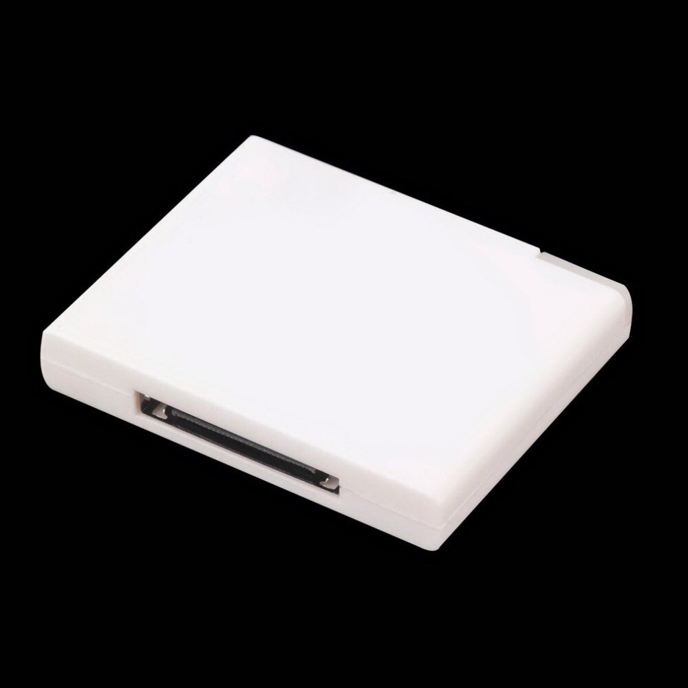 Adaptador receptor de música Bluetooth A2DP para iPod, para iPhone, base de altavoz de 30 Pines, en todo el mundo