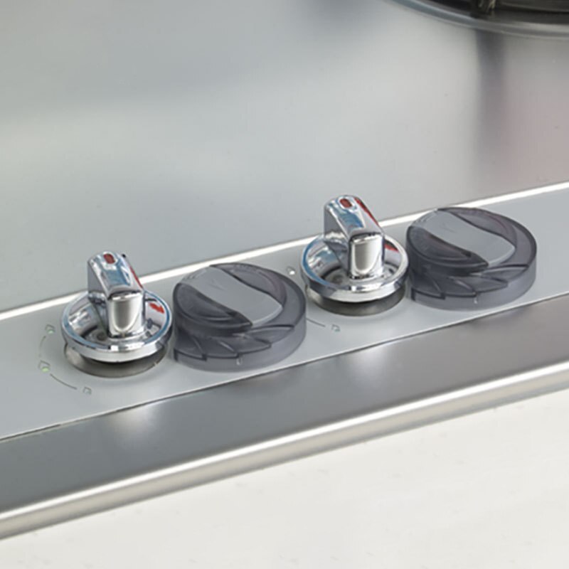 2Pcs Gasfornuis Oven Knop Cover Hangslot Deksel Lock Protector Baby Keuken Veiligheid Kinderen Bescherming Accessoires