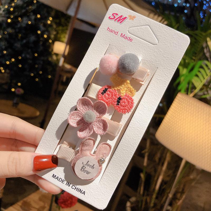 Sweet Toddler Hair Clips Stars Flower Mini Hairpins For Baby Girls Hair Pins Kids Barrettes Newborn Hair Accessories