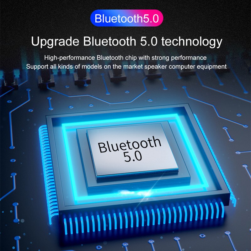 VIKEFON NFC 5.0 odbiornik Bluetooth A2DP AUX 3.5mm złącze RCA USB inteligentne odtwarzanie stereofoniczny audio adapter bezprzewodowy robić zestawu samochodowego głośnik