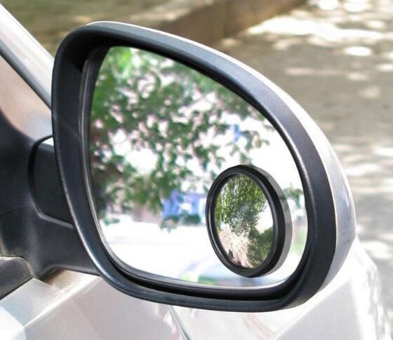 2 STKS universele Driver 2 Side Groothoek Ronde Convex Car Vehicle Mirror Blind Spot Auto Achteruitkijkspiegel voor Alle Auto Styling