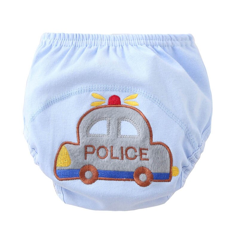 5pcs/lot Baby Potty Toilet Training Pants Waterproof Nappies Cotton Cartoon Boy Girl Underwear for Toddler Reusable Cloth Diaper