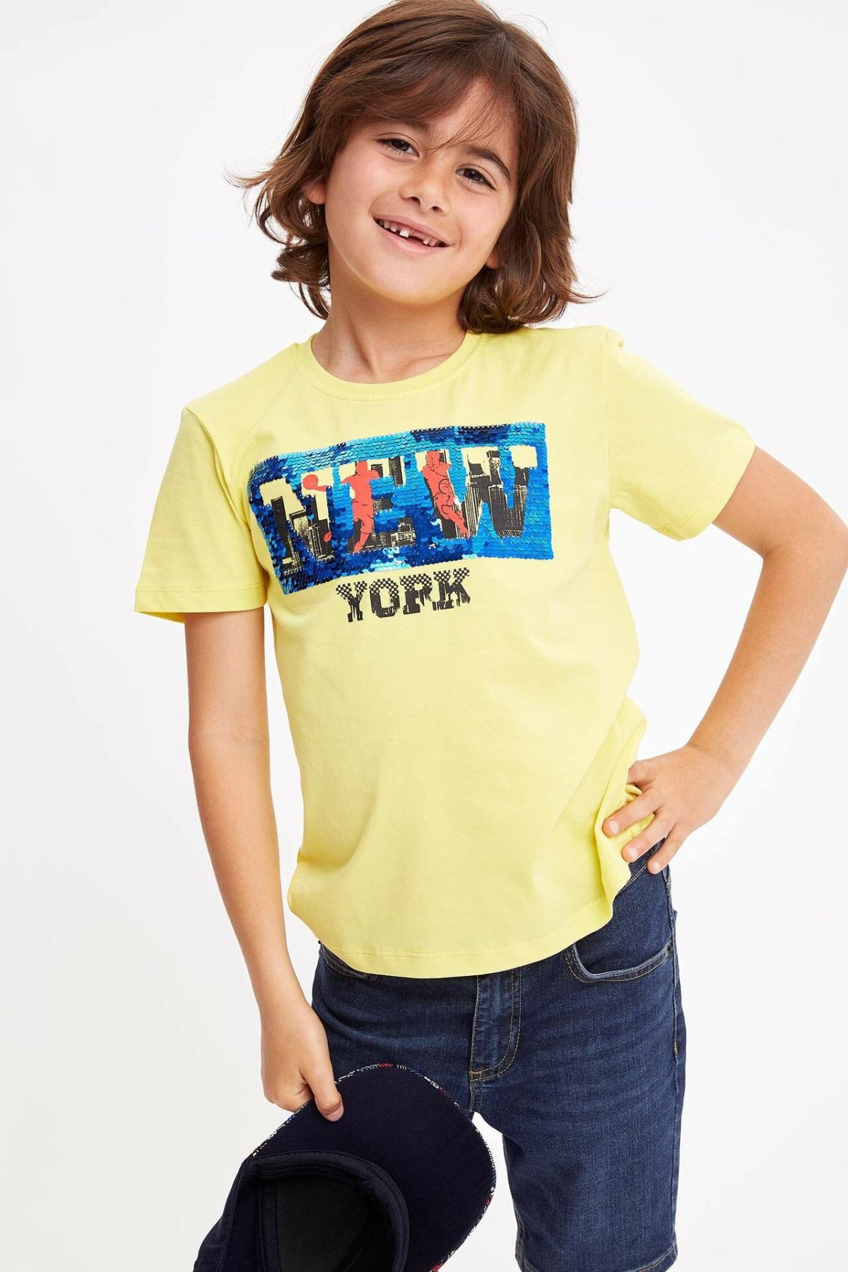 DeFacto Junge Kurzarm T-Shirt-K6243A619SM