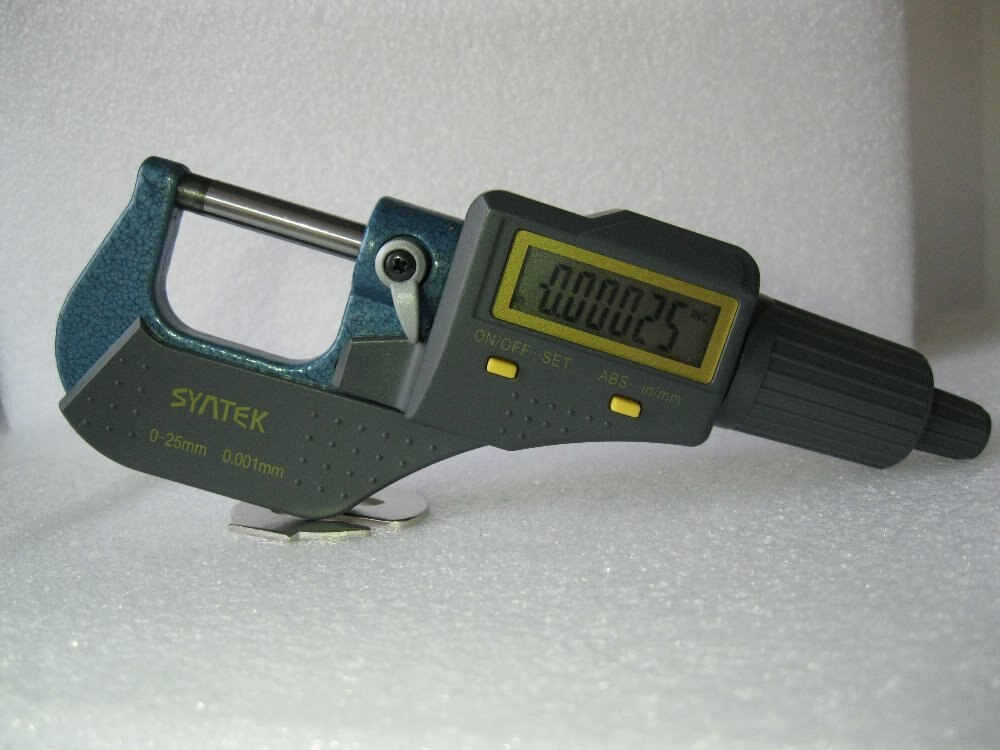 Digital Microcaliper Micrometer Caliper shahe measuring instrument electronic 0-25mm micrometer