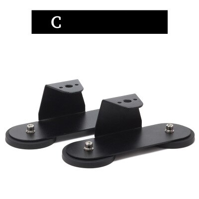 Long Bar Light Strong Magnetic Bracket LED Spotlight Modified Fixed Magnet Bracket Car Top Light Strong Magnetic Base: A Pair C-shaped / 88mm