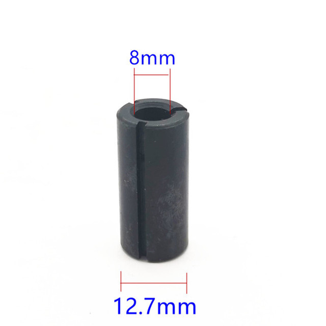 Router Adapter Chuck Collet Cone Nut 6mm 8mm 10mm 12mm 12.7mm 1/2&#39;&#39; 1/4&#39;&#39; 3/8&#39;&#39; Power Tool Accessories: 12 7 8