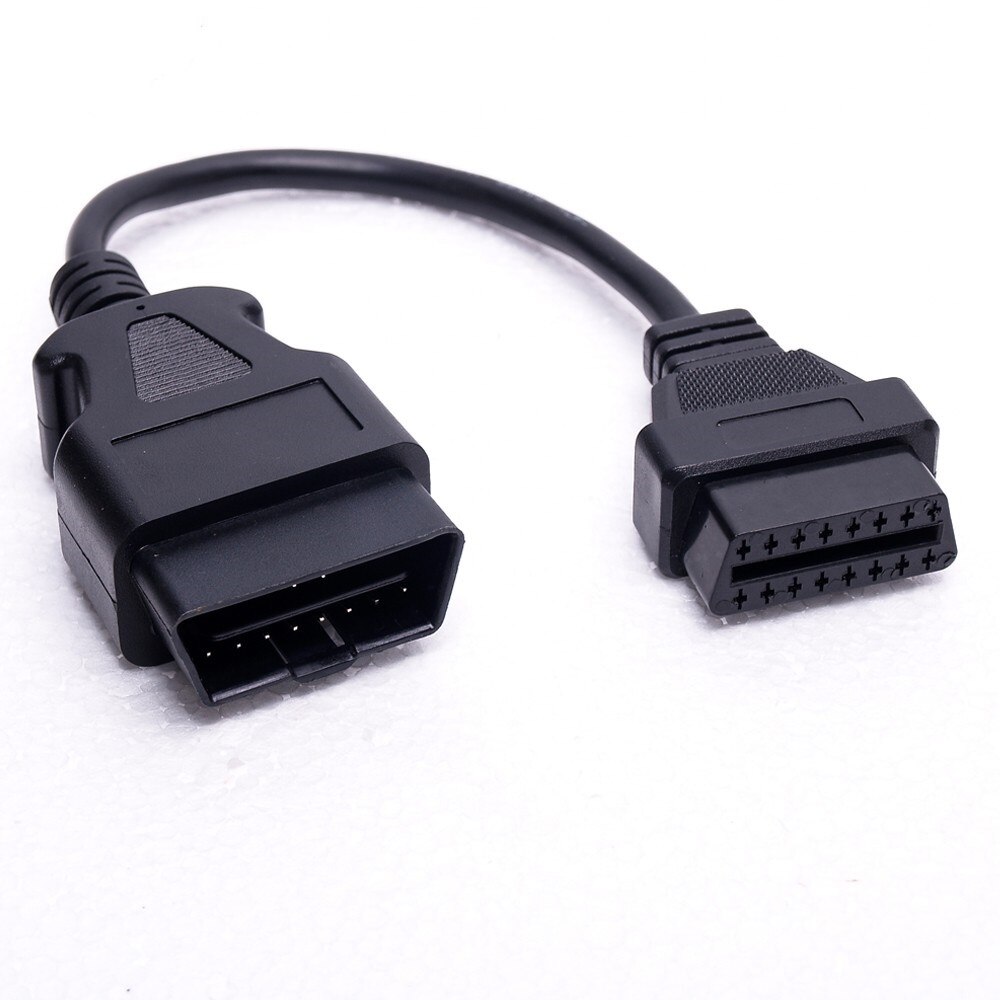 OBD2 16 Broches à 16pin Prise Mâle À Femelle Rallonge Voiture Adaptateur Diagnostique D&#39;OBDII OBD 2 Câble
