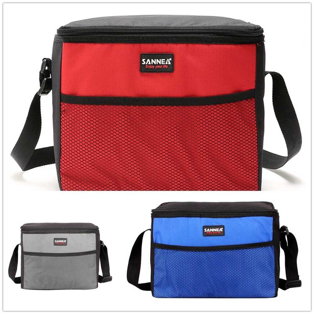 Famliy Outdoor Picknick Party Bag Geïsoleerde Grote Capaciteit Lunchbox Gekoelde Tas Opslag Zip Bags Pack Waterdichte Handtas