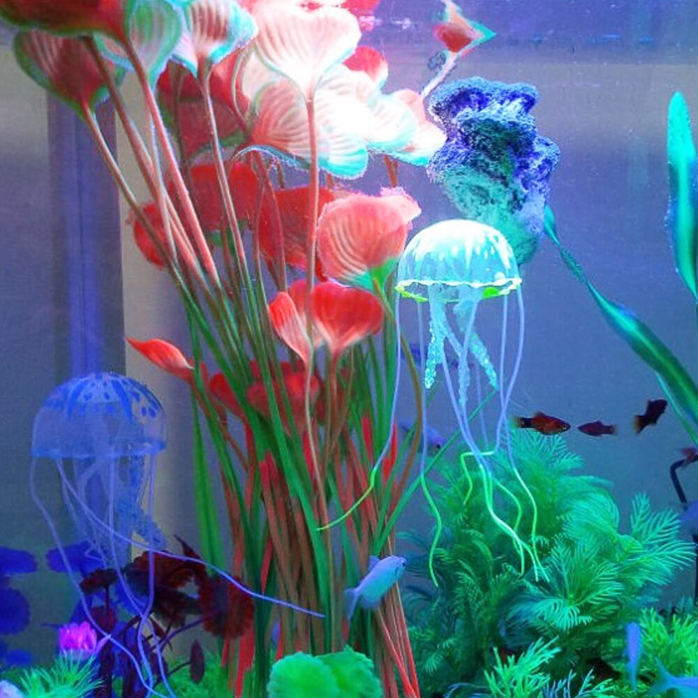 Vert artificiel amical en plastique faux plantes d'eau maison aquarium paysage en plastique décor ornement accessoires
