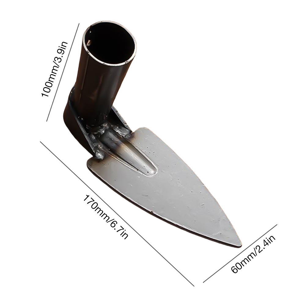 Houe agricole pour vecle sol, houe de jardin, petit houe domestique, extérieur, outils pour la plantation de fleurs, 05/09: WHITE