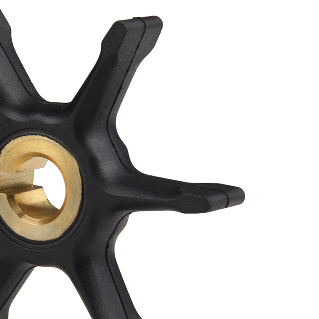 Boat Water Pump Impeller 6 Blade For 3/4/5/5.5/6/7.5HP 2-Stroke Evinrude Johnson/OMC/BRP Outboard Motor 277181/434424 18-3001