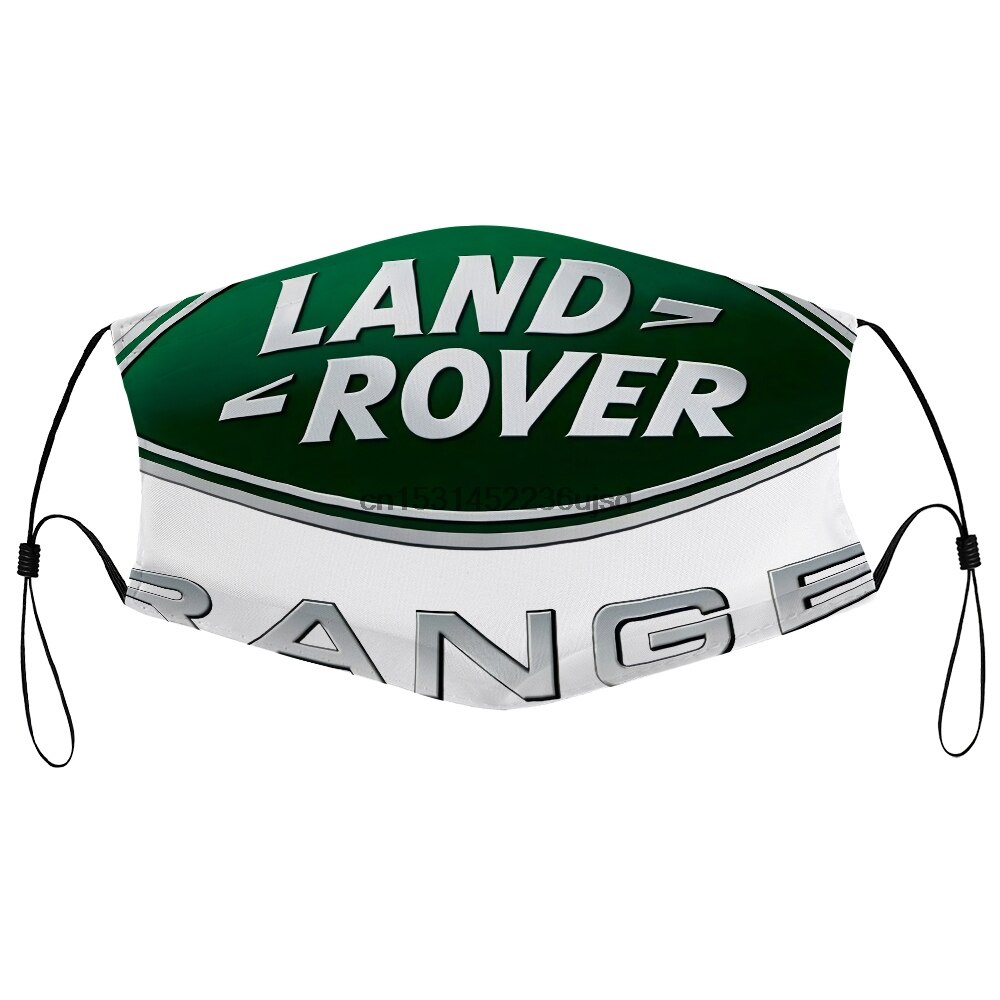 Stofmasker Met Filter Range Rover Slim Fit Digitale Gedrukt Mond Gezicht Cover