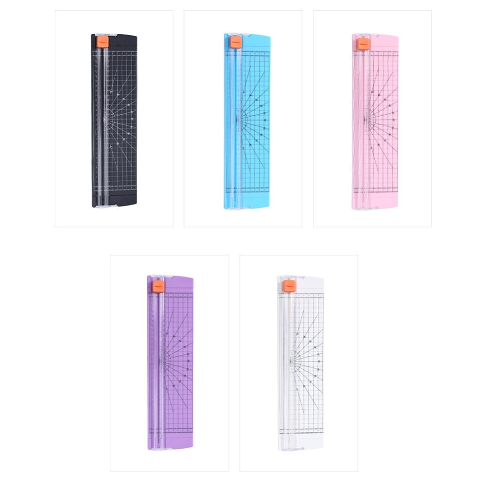 Precision Paper Cutter Safety Cutting Mat Ruler For A4 A5 Paper Photo Label Scrapbooking Trimmer For Office School
