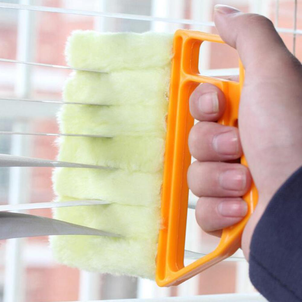 Blind Cleaner Tool Mini Hand-held Cleaner Dirt Clean Cleaner Blind Brush Window Air Conditioner Duster Cleaner 30FP06