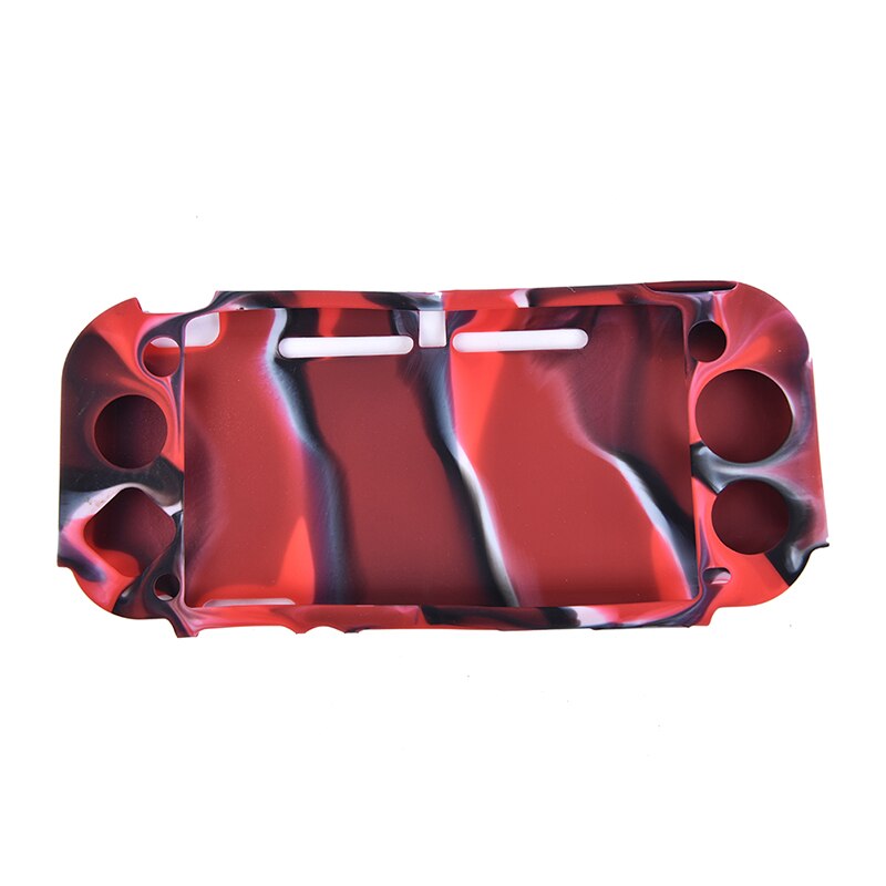 For Switch Anti-Slip Silicone Protective Skin Case Cover Grip Accessories: Red