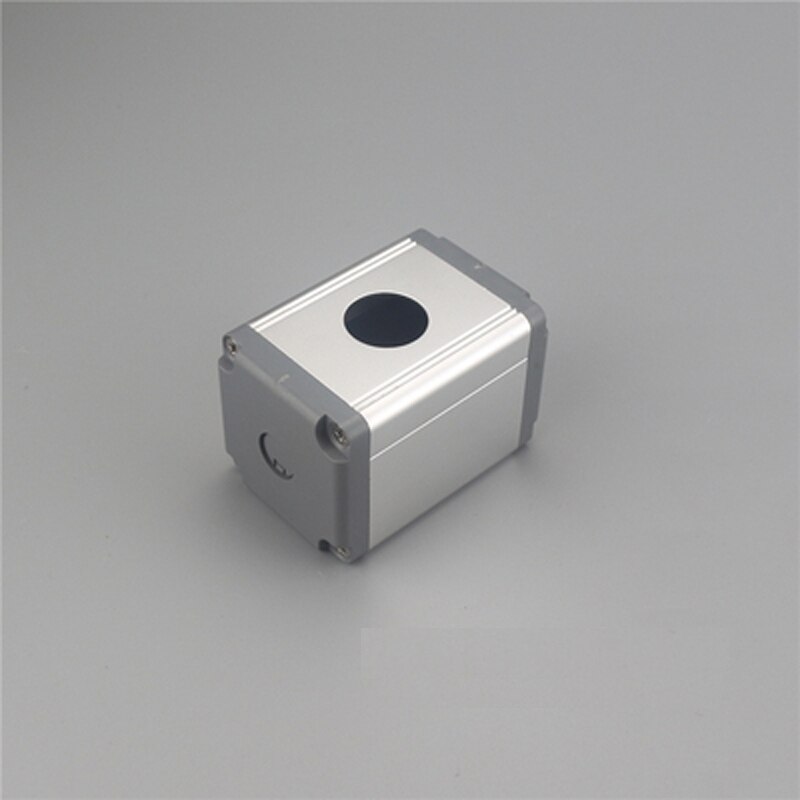 Aluminum pushbutton switch box Metal Push Button switch box 45*45 one hole 16mm/19mm/22mm pushbutton switch enclosure