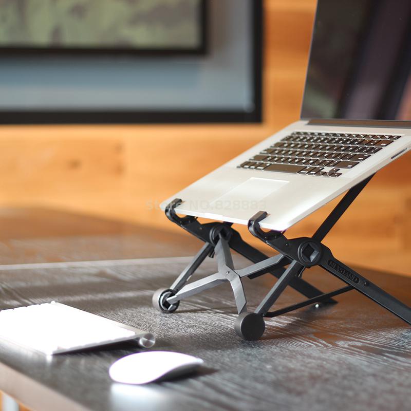 NEXSTAND K2 Laptop Stand Folding Portable Laptop Stand Viewing Angle Height Adjustable Bracket Laptop Accessories Cooling Holder