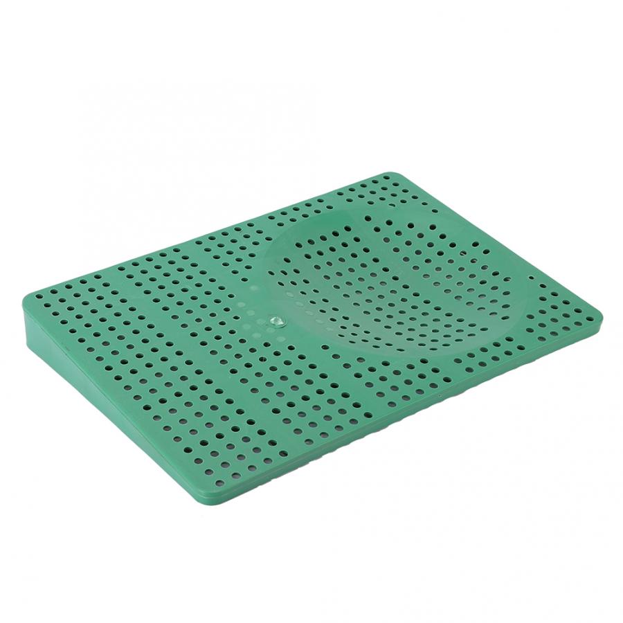 Rabbit Cage Pad Anti-bite Hollow Rabbit Hutch Mat Pet Cage Hutch Floor Grid Mat Water Leak Pad Accessory