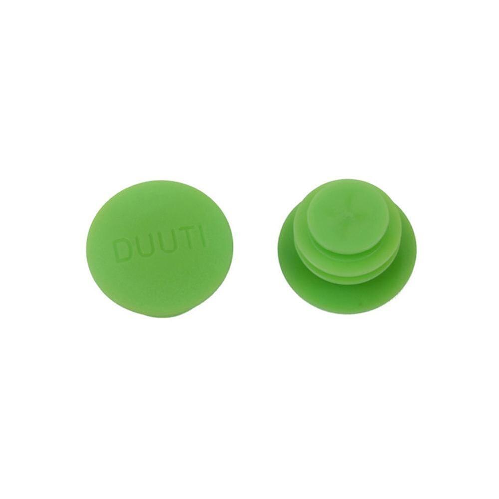 2 stuks duurzame fietsstuurdoppen, stevige fietsstuurdoppen, plastic mountainbike handvatten, hoezen voor fietsaccessoires: Groente