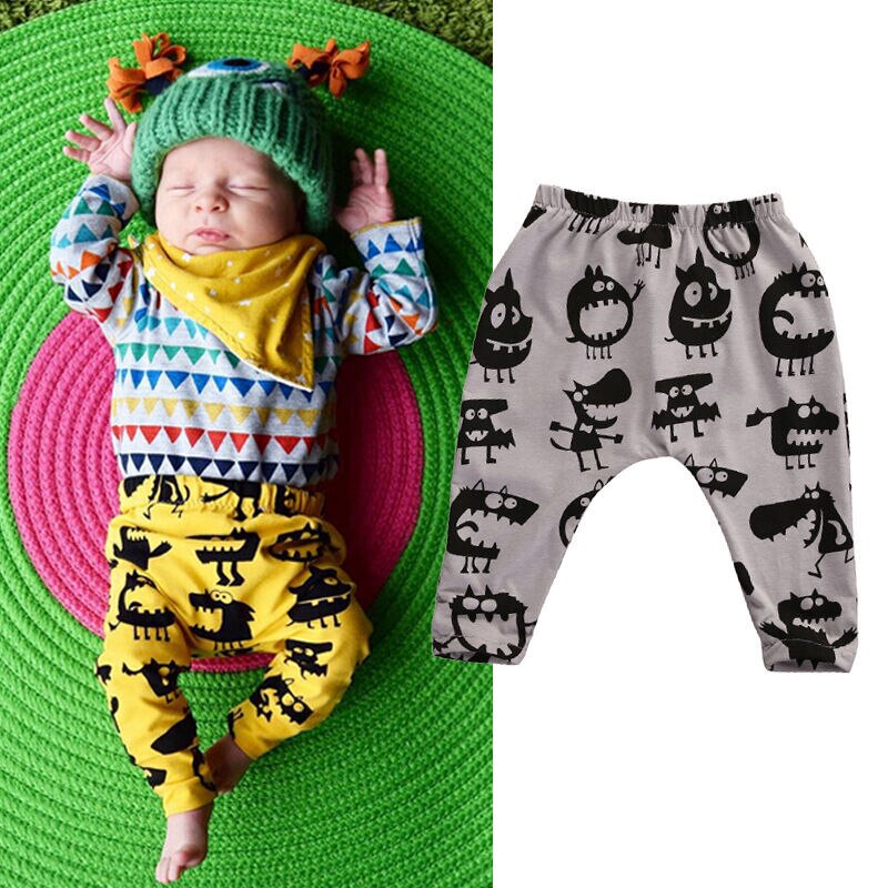 Emmababy Toddlers Infants Kids Baby Boys Girls Harem Long Pants Trousers Leggings Bottoms for Child