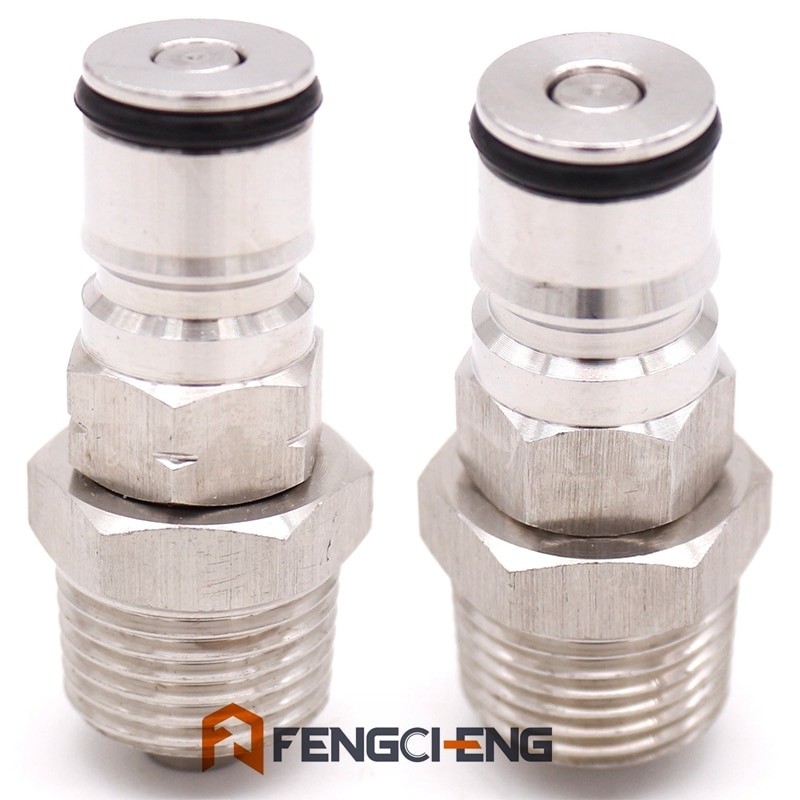 Homebrew 19/32-18 Ball Lock Post with 1/2" NPT Thread Bulkhead Assembly Gas/Liquid Ball Lock Corny Keg Adapter