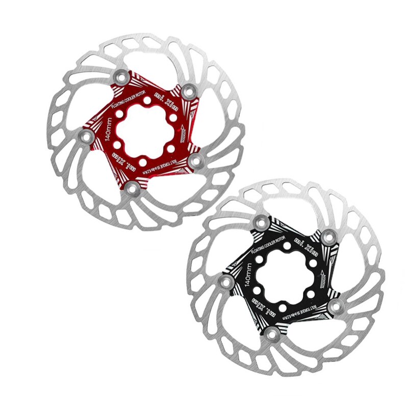 Mi.Xim Bicycle Brake Rotor - 140mm - Stainless Steel Disc - for MTB & Road Bikes