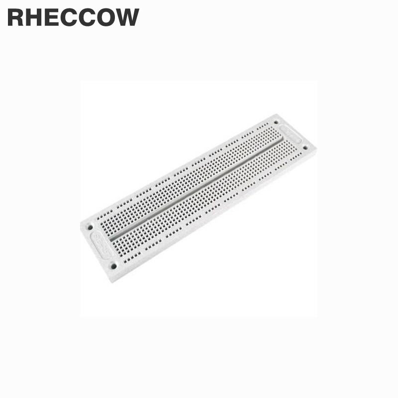 RHECCOW 10 stks/partij Test Breadboard 700 tie-punten solderless broodplank en Tie-Punten Experiment Protoboard