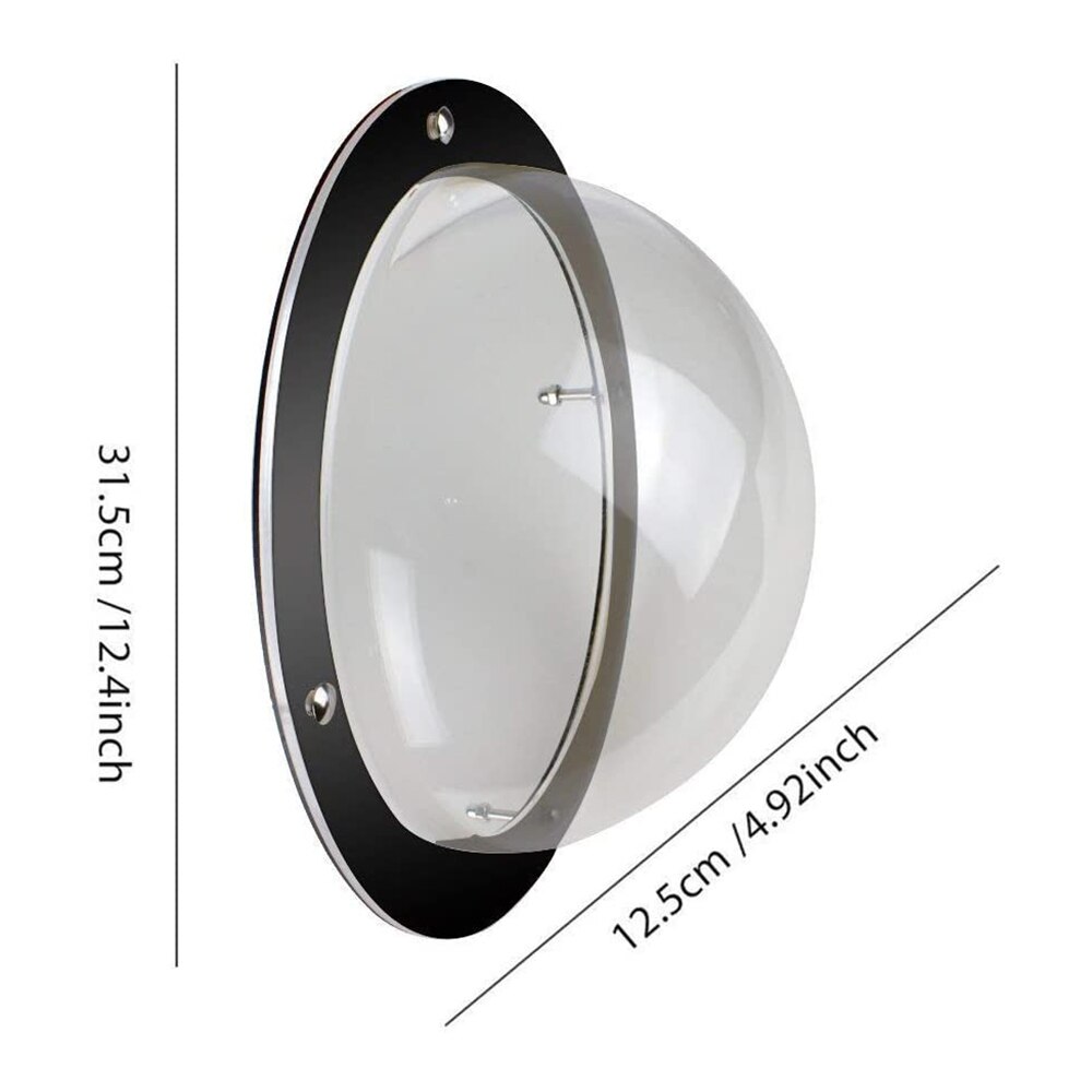 Acrylic Pet Dog Fence Window Cats Dogs Peek Bubble Durable Dome Window Dog Threshold