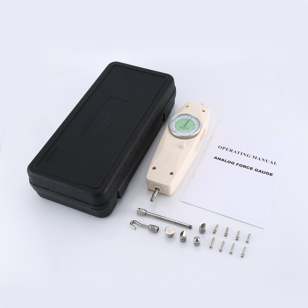 Analog Force Gauge Pointer Push Pull Tester NK-100 Thrust Meter Dynamometer Pressure High Precision Measuring Instruments