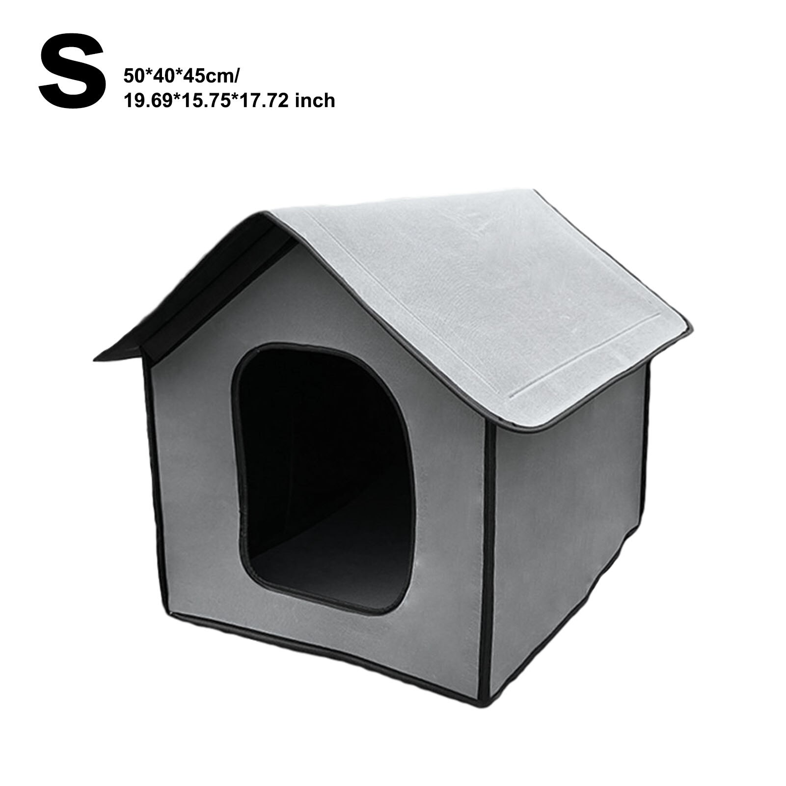 Large Outdoor Dog House Waterproof Weatherproof Dog House Foldable Pet Shelter For Pets Litter Villa Tent: Blue