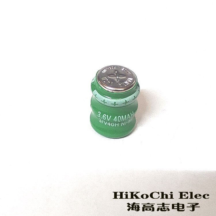 VAR TA V40H/3 40mah 3.6v Nickel-Metal Hydride reChargable Button cell NI-MH 11.6*16.2mm
