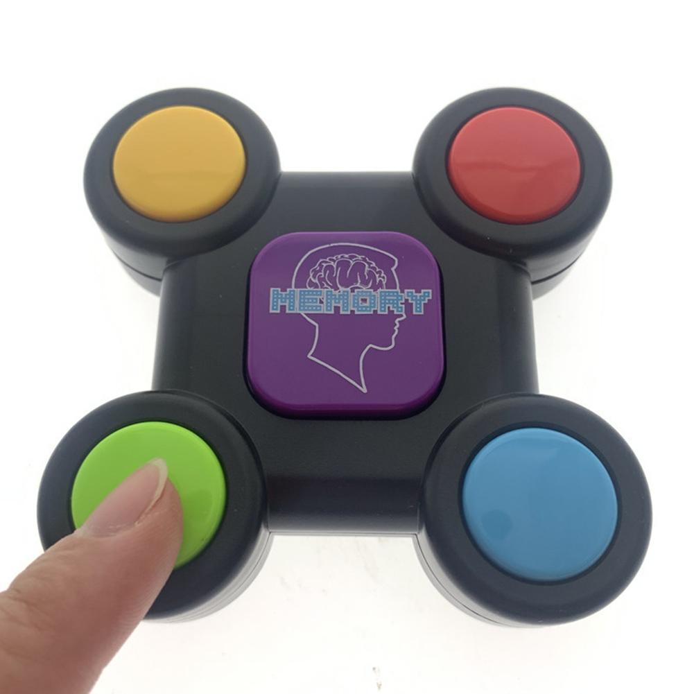 Kinderen Puzzel Geheugen Game Console Led Licht Geluid Interactieve Speelgoed Training Hand Hersenen Coördinatie