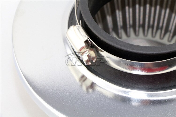 Automotive air filter 76MM filter stainless steel net mushroom head mushroom head high flow air filter