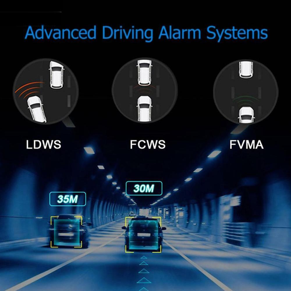 Dashcam auto dvr camera recorder wifi adas g-sensor video auto recorder dashcam